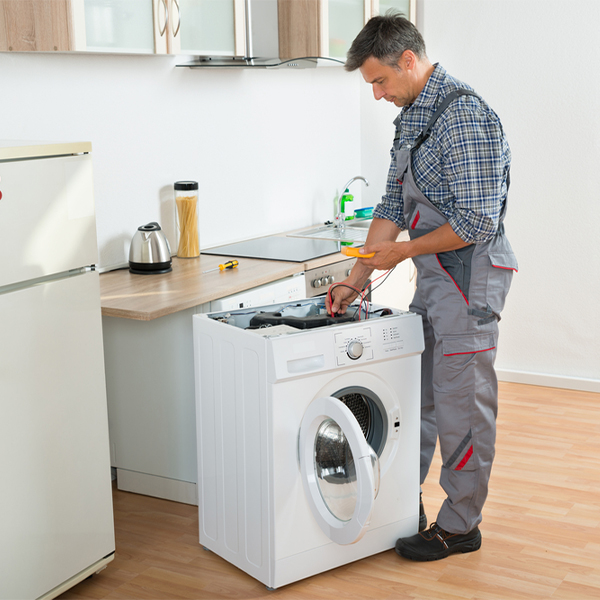 can you walk me through the steps of troubleshooting my washer issue in Walton Oregon